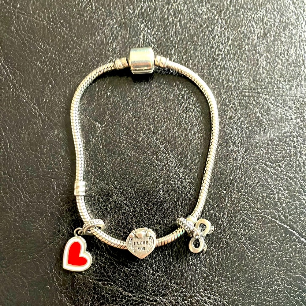 Silver brazalete